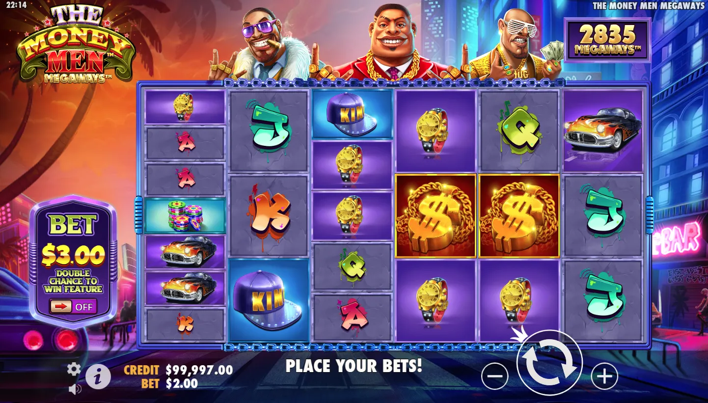 The Money Men Megaways screenshot 1