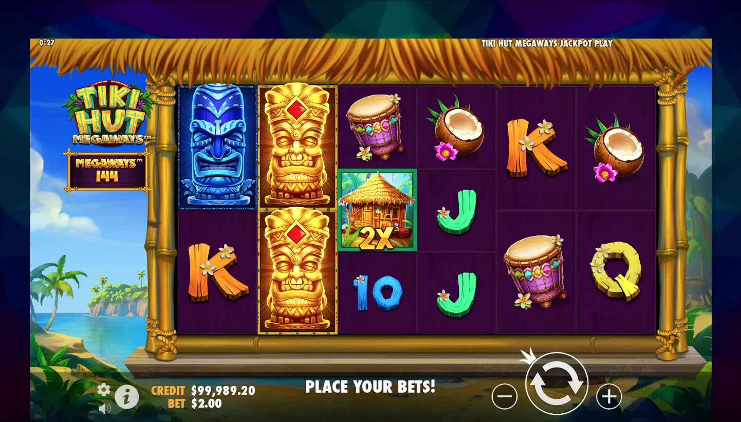 Tiki Hut Megaways screenshot 3