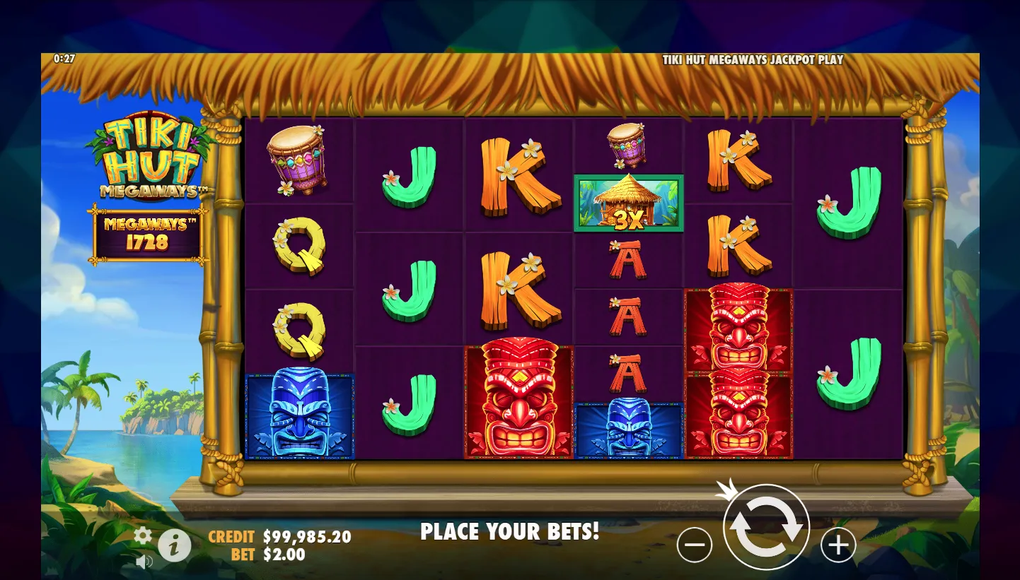 Tiki Hut Megaways screenshot 4