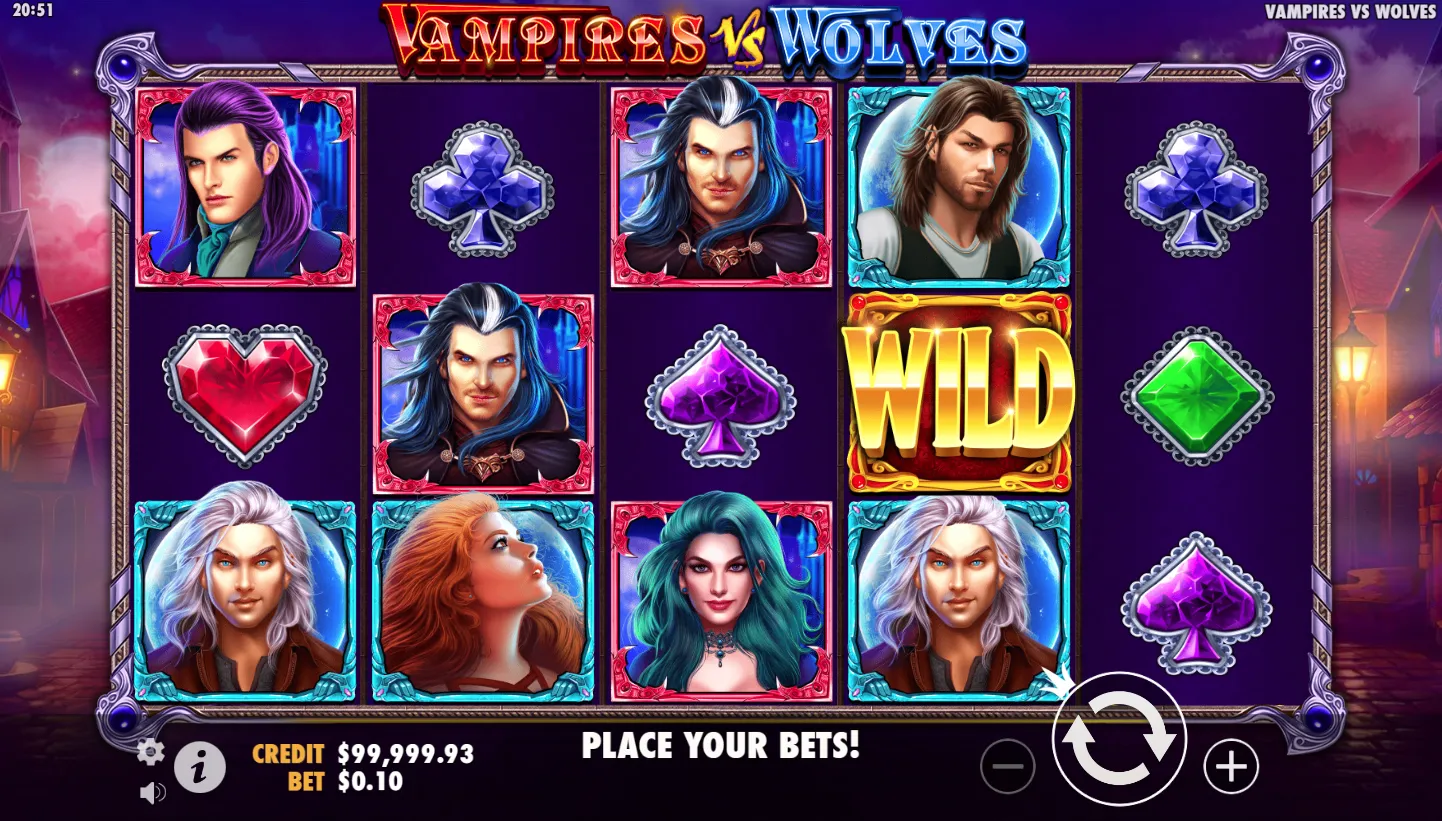 Vampires vs Wolves screenshot 1