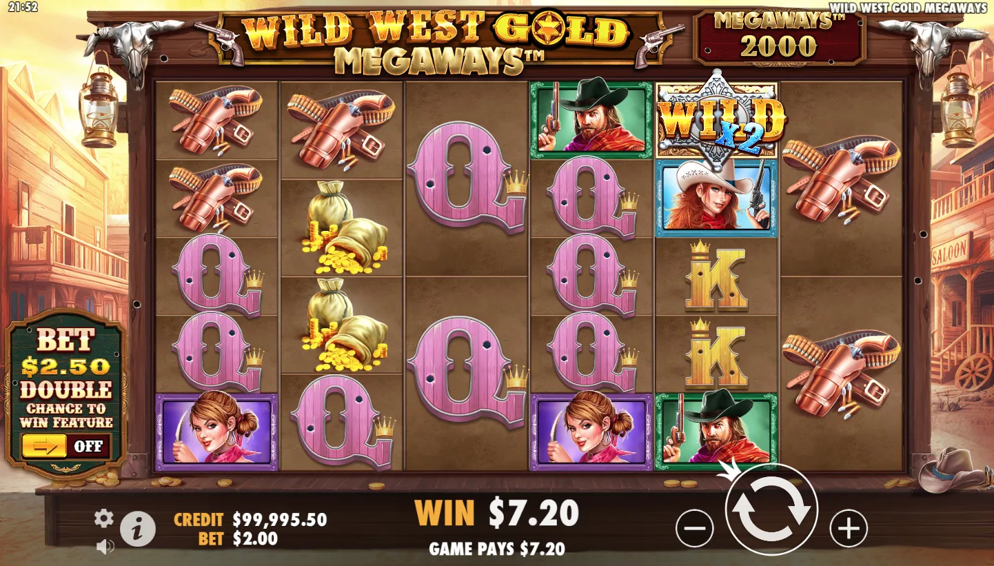 Wild West Gold Megaways screenshot 3