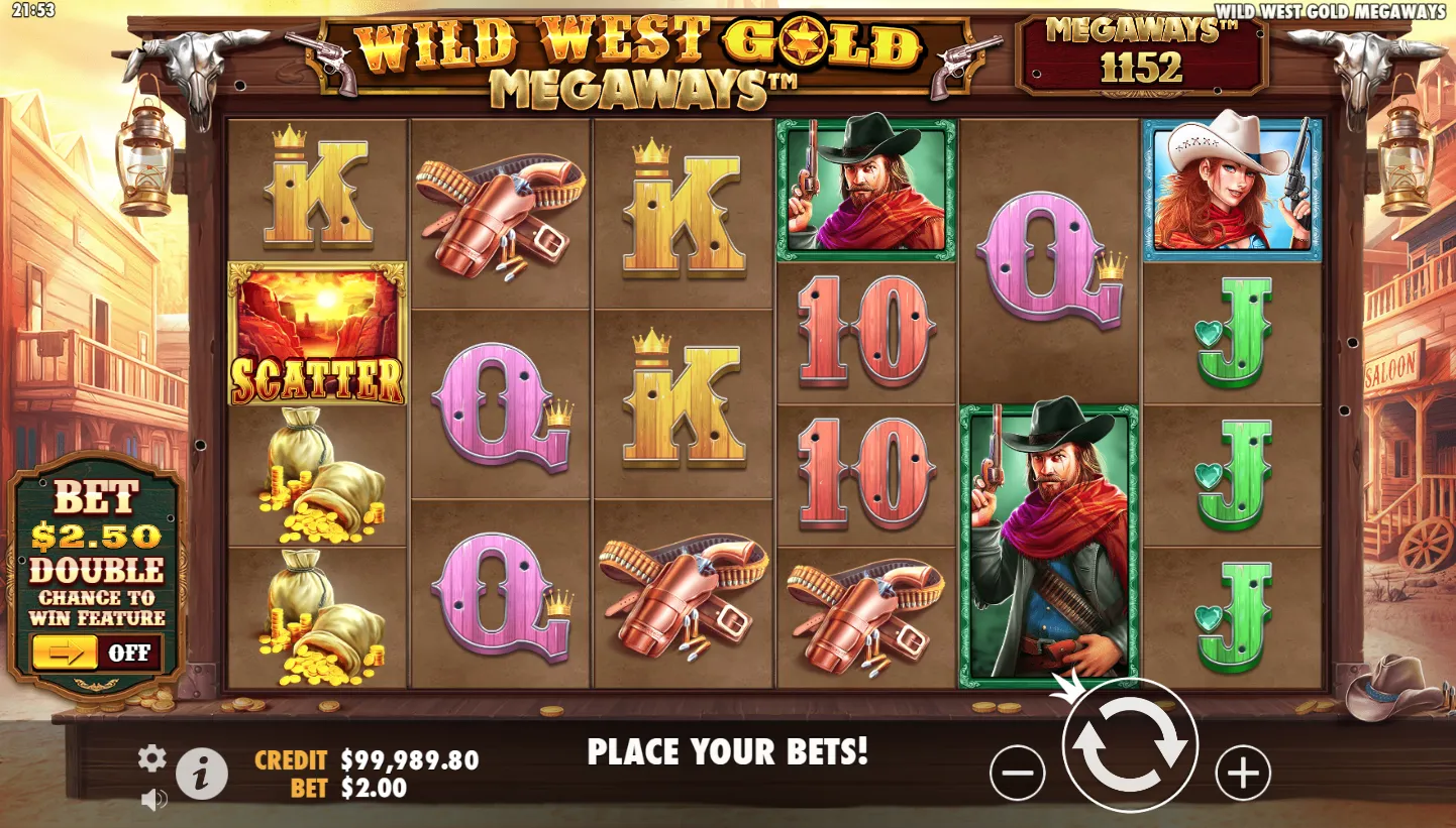 Wild West Gold Megaways screenshot 5