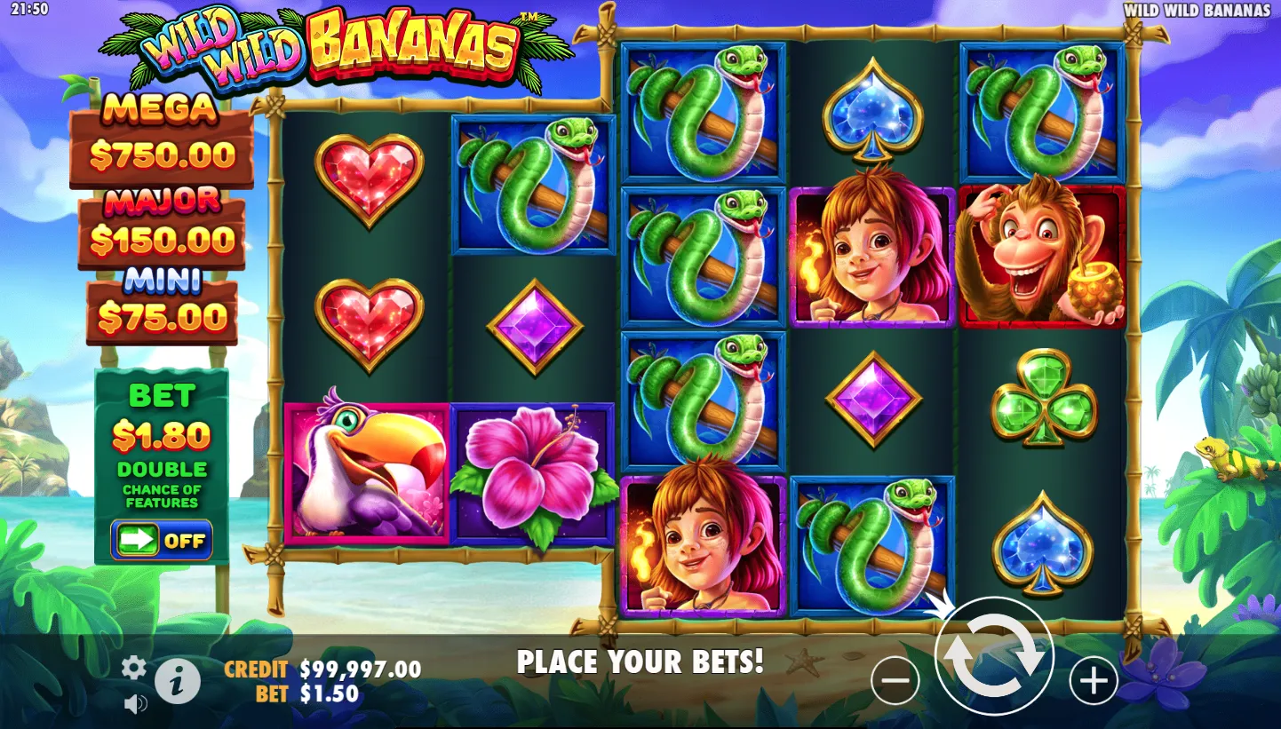Wild Wild Bananas screenshot 1