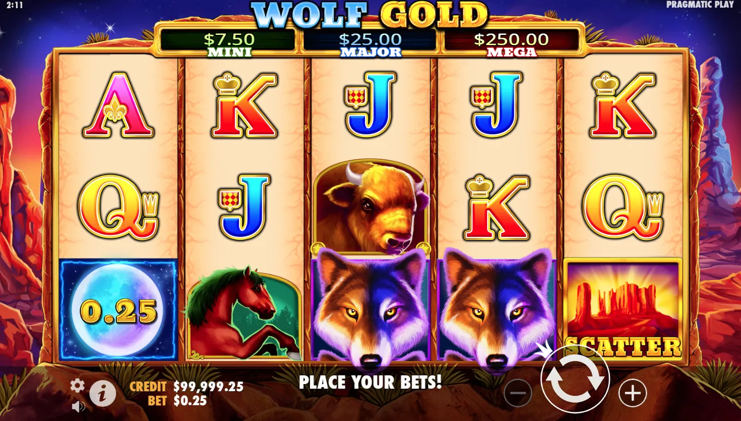 Wolf Gold screenshot 1