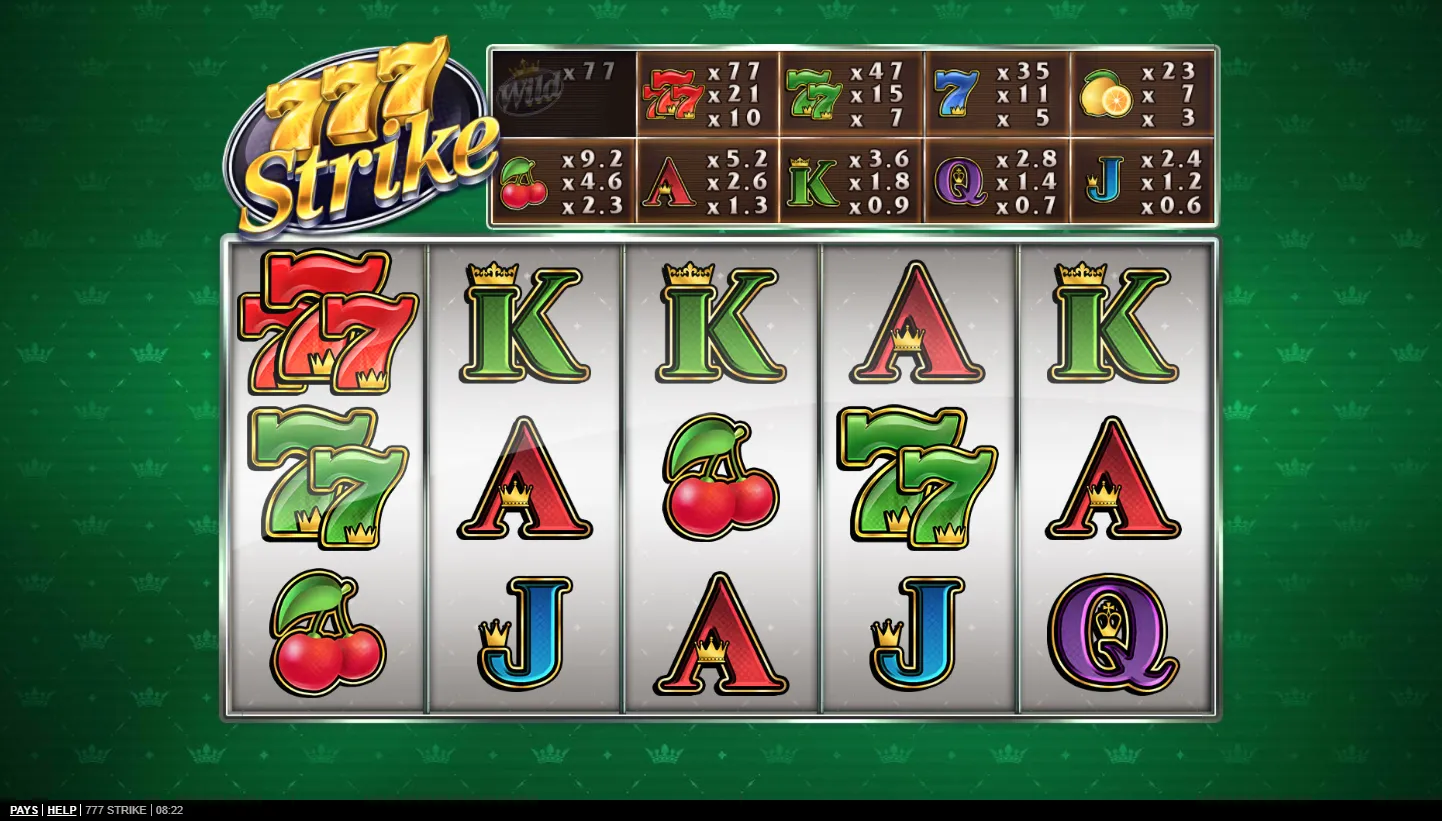 777 Strike screenshot 1