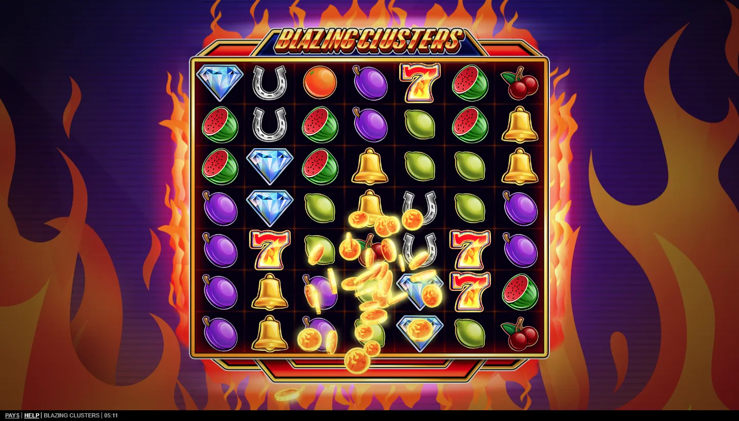 Blazing Clusters screenshot 2