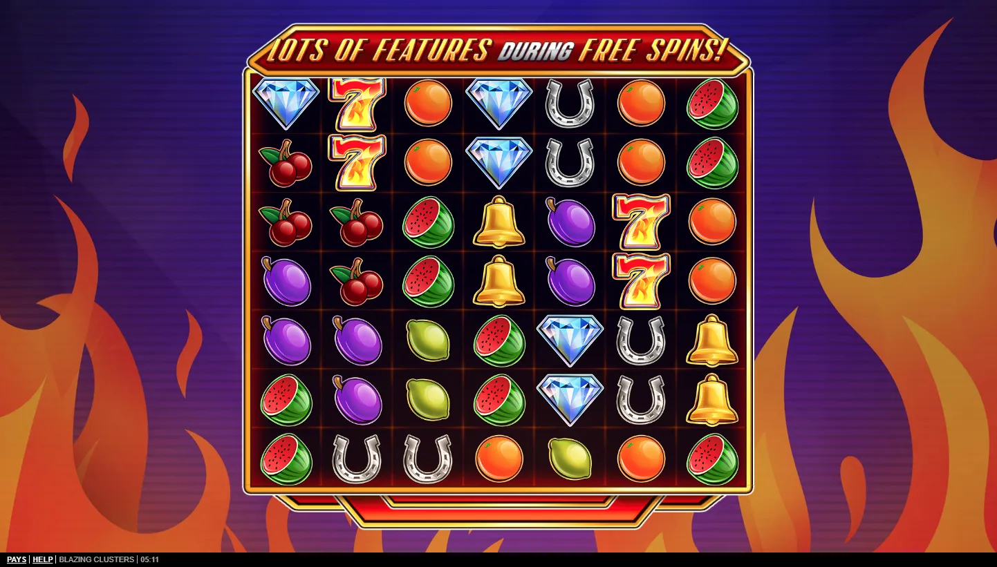 Blazing Clusters screenshot 3