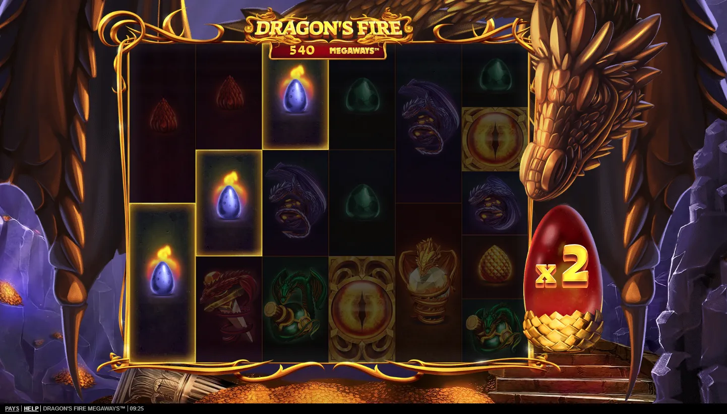 Dragon's Fire Megaways screenshot 3