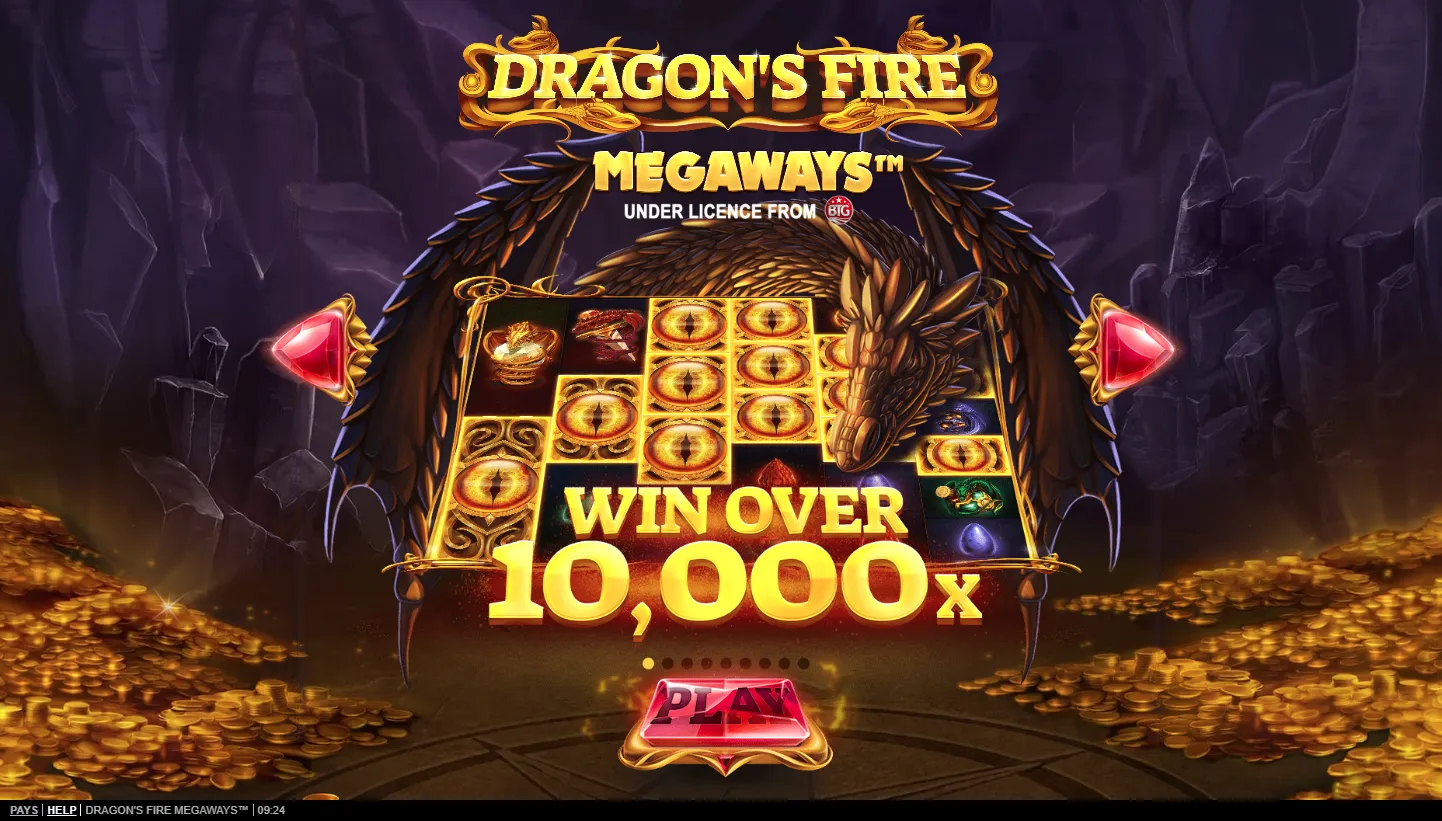 Dragon's Fire Megaways game preview