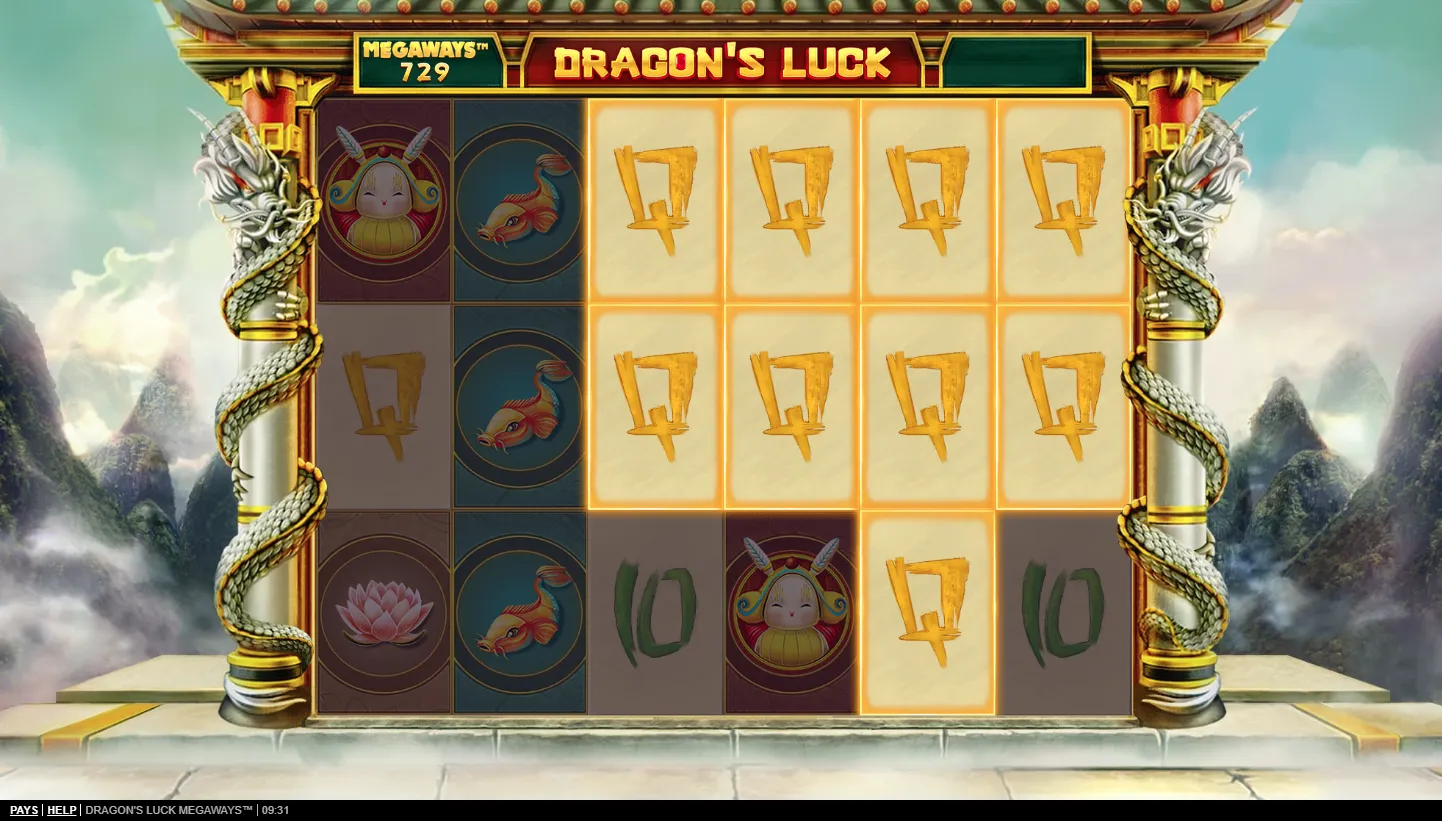 Dragon's Luck Megaways screenshot 2
