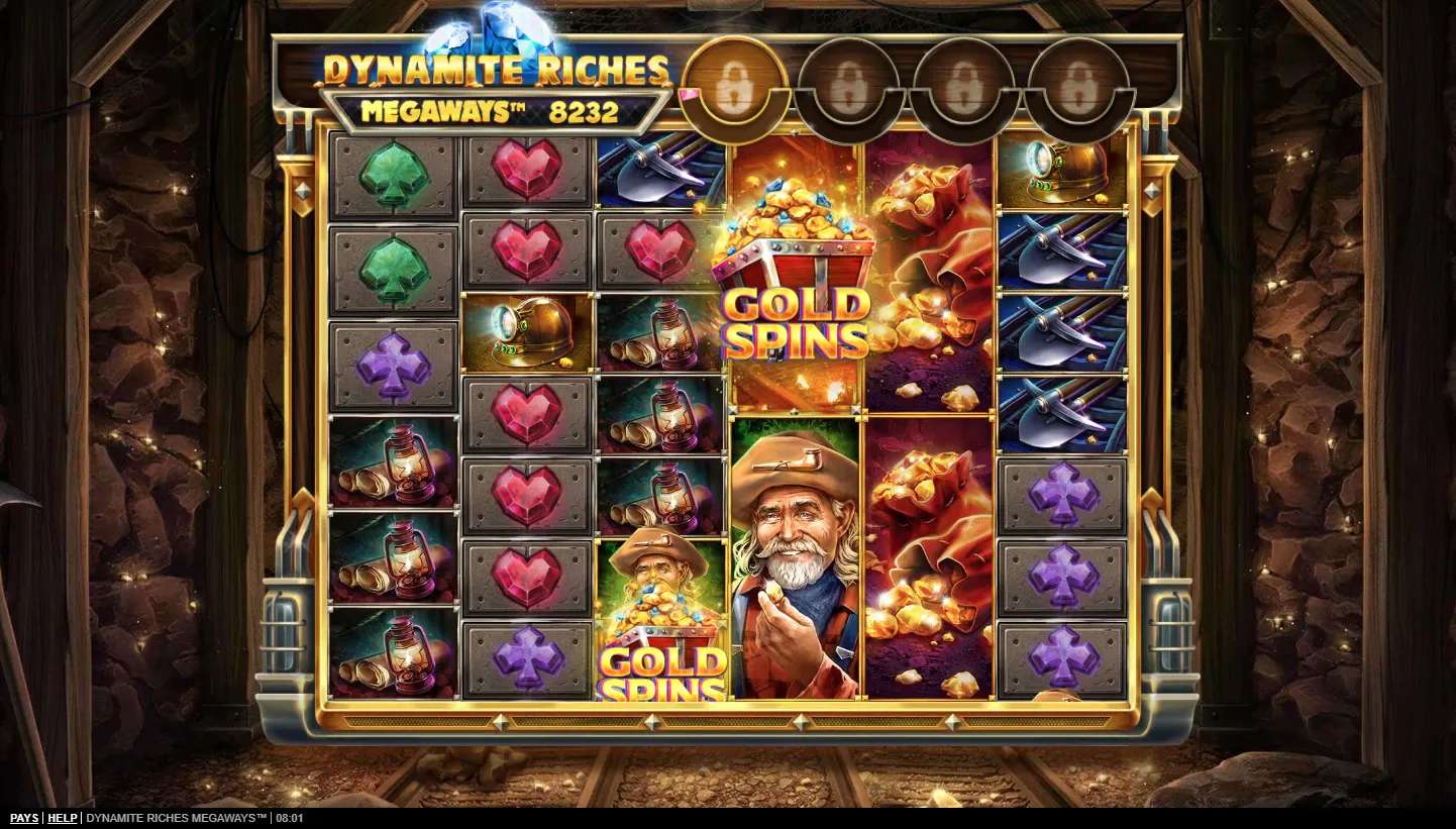 Dynamite Riches Megaways screenshot 2