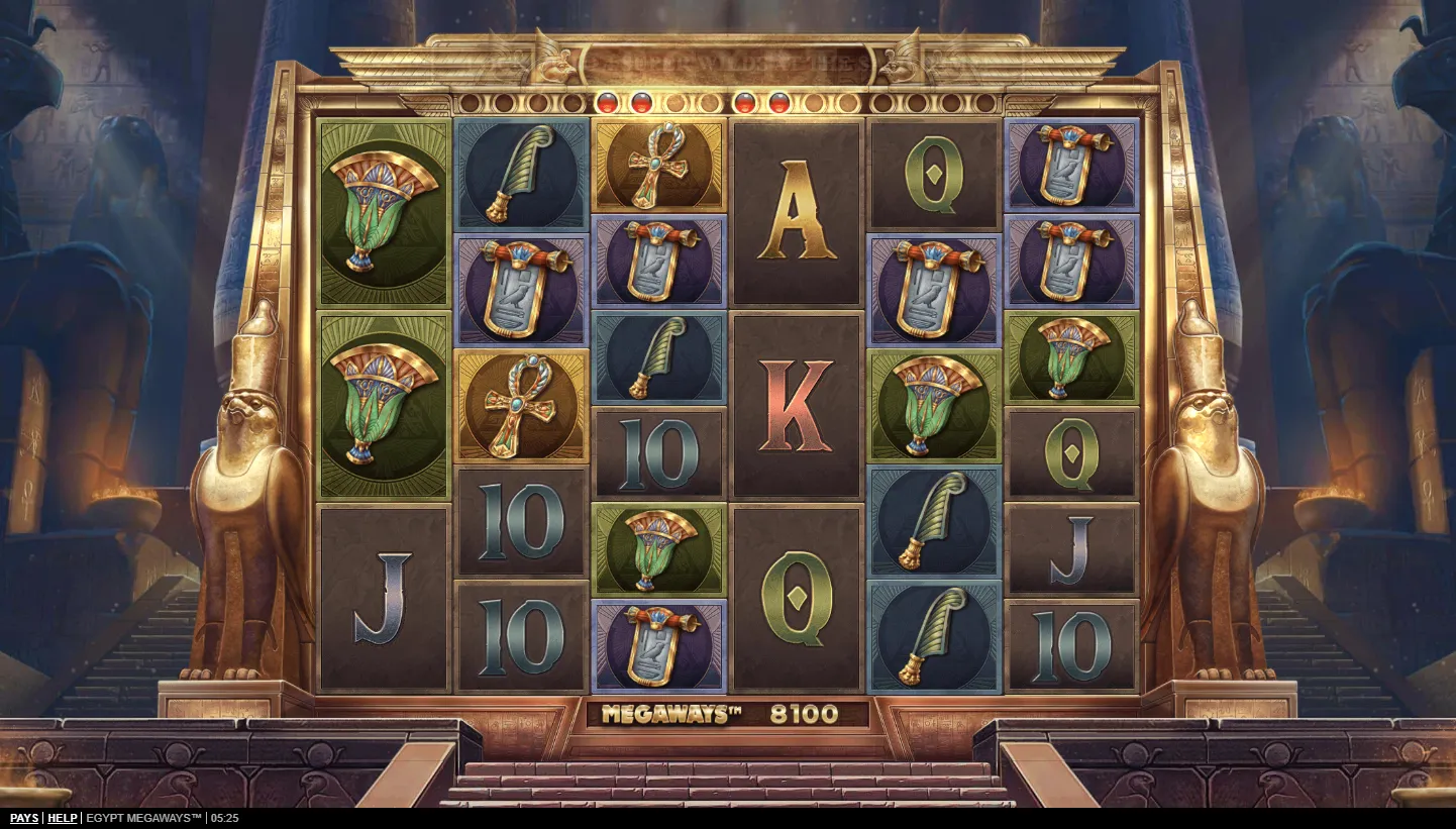 Egypt Megaways screenshot 1