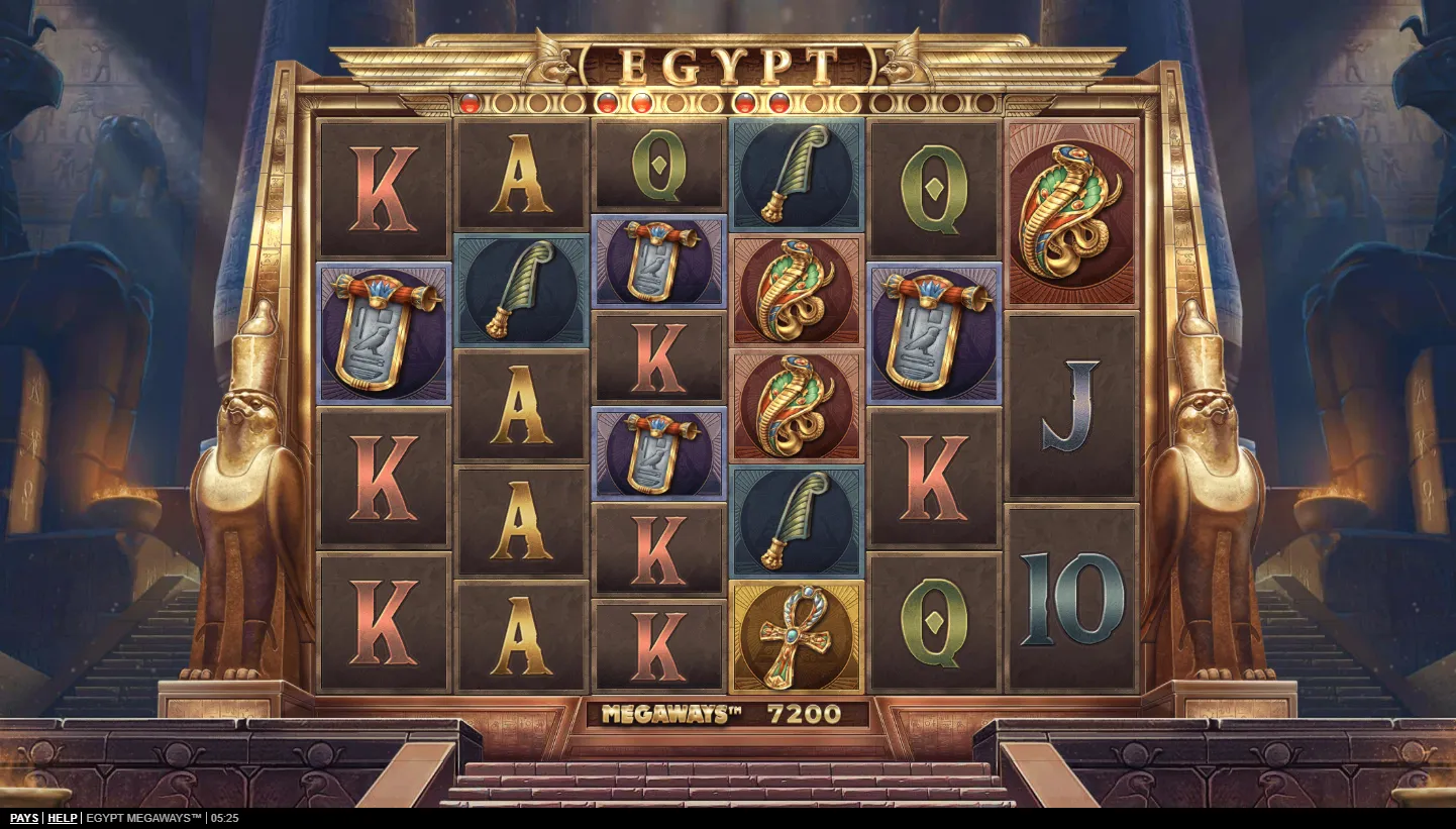 Egypt Megaways screenshot 2