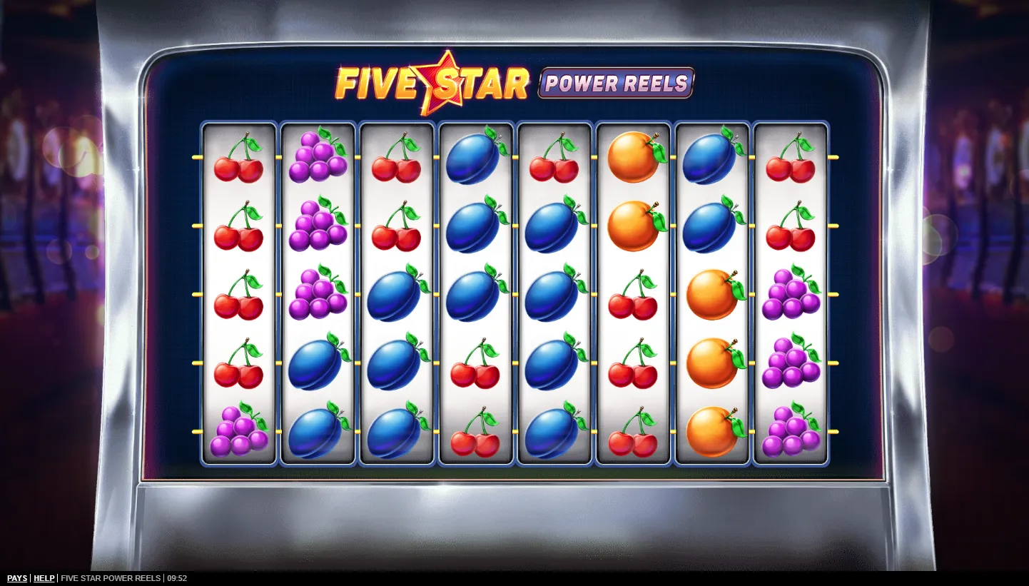 Five Star Power Reels screenshot 1