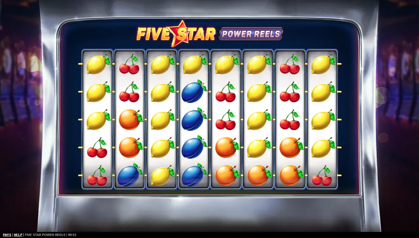 Five Star Power Reels screenshot 3