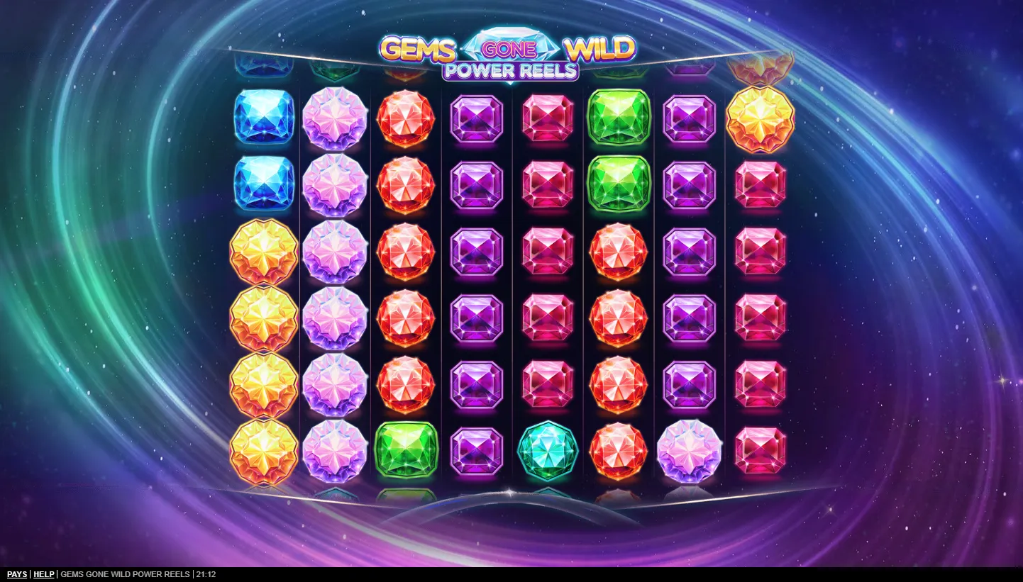 Gems Gone Wild Power Reels screenshot 1