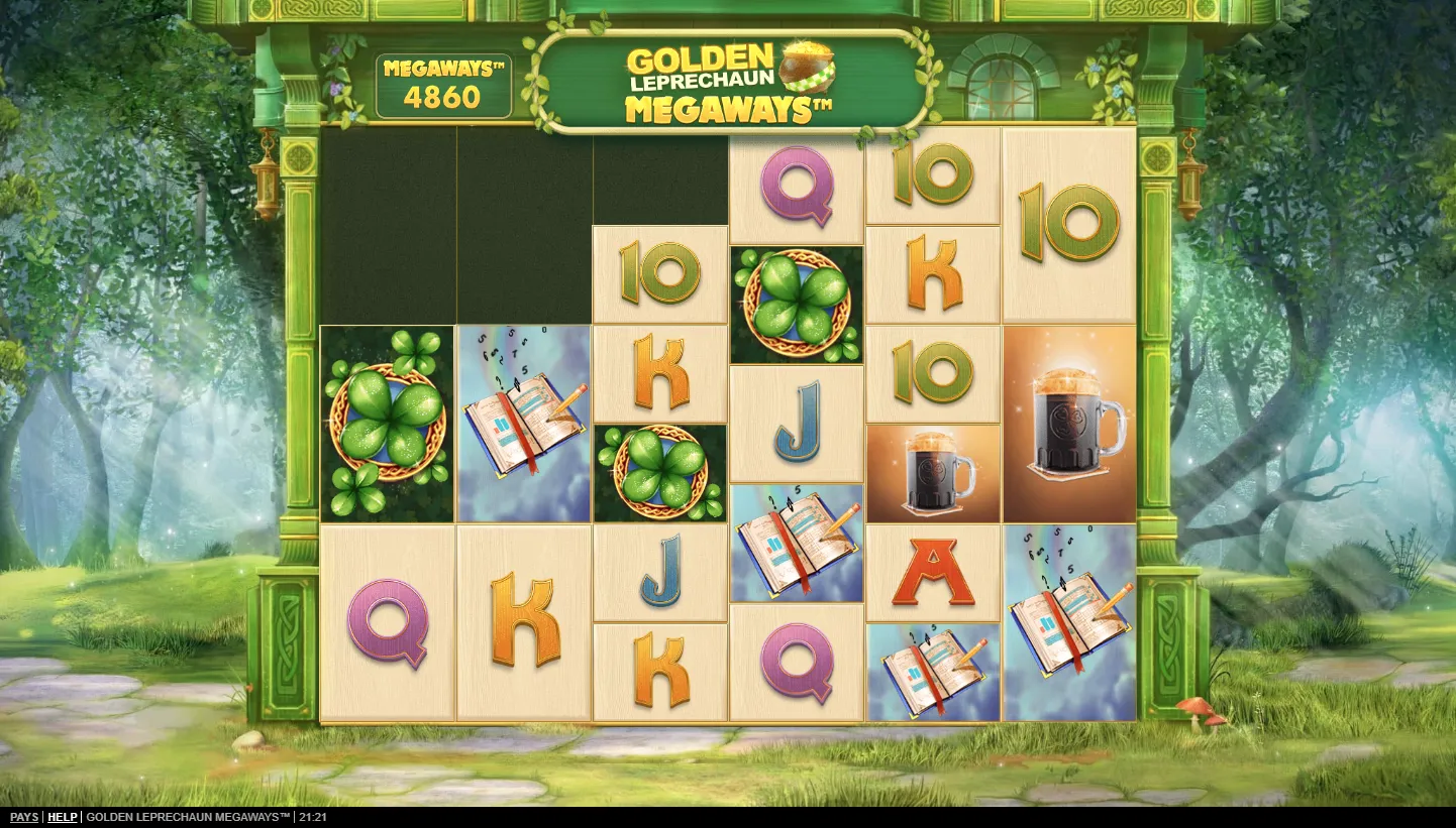 Golden Leprechaun Megaways screenshot 1