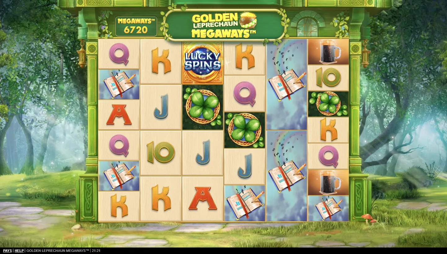 Golden Leprechaun Megaways screenshot 2