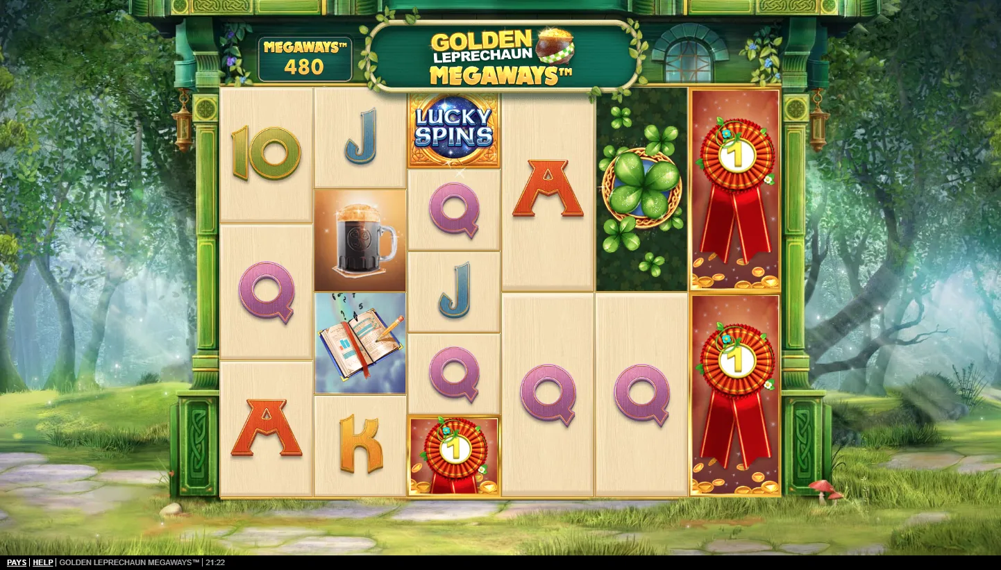 Golden Leprechaun Megaways screenshot 3