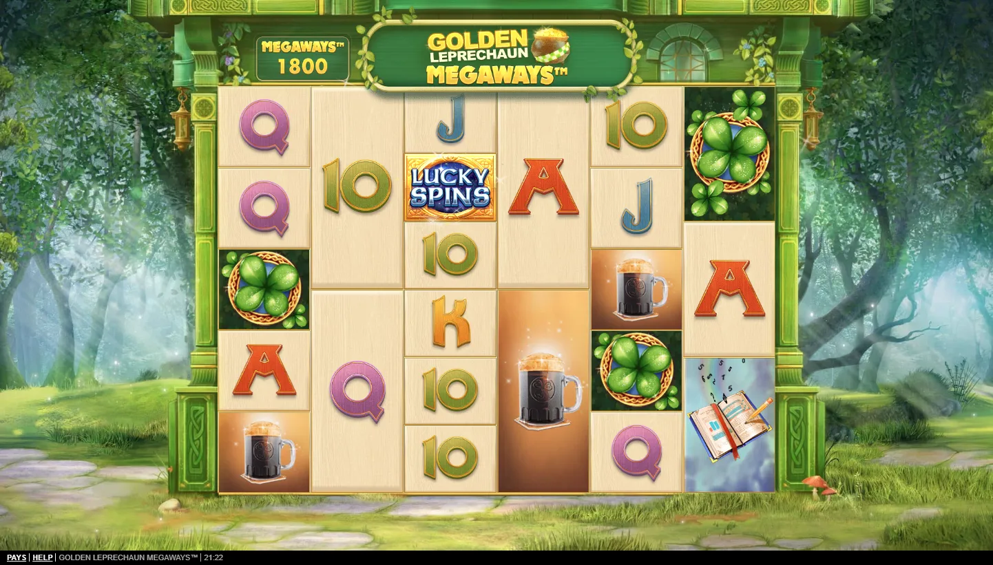 Golden Leprechaun Megaways screenshot 4