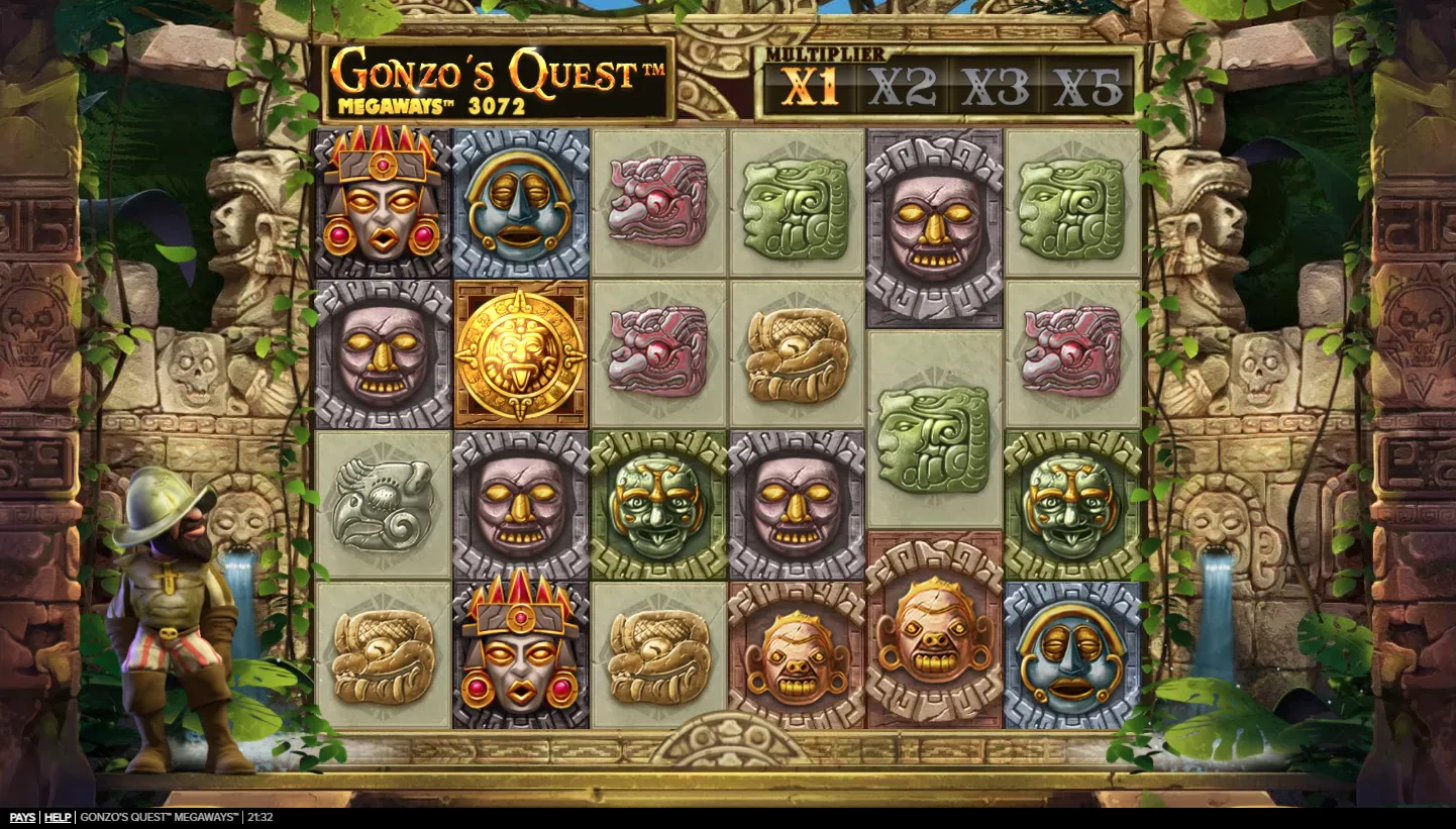 Gonzo’s Quest Megaways screenshot 1