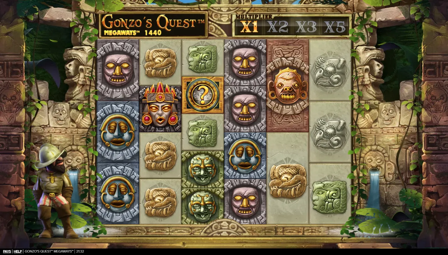 Gonzo’s Quest Megaways screenshot 2