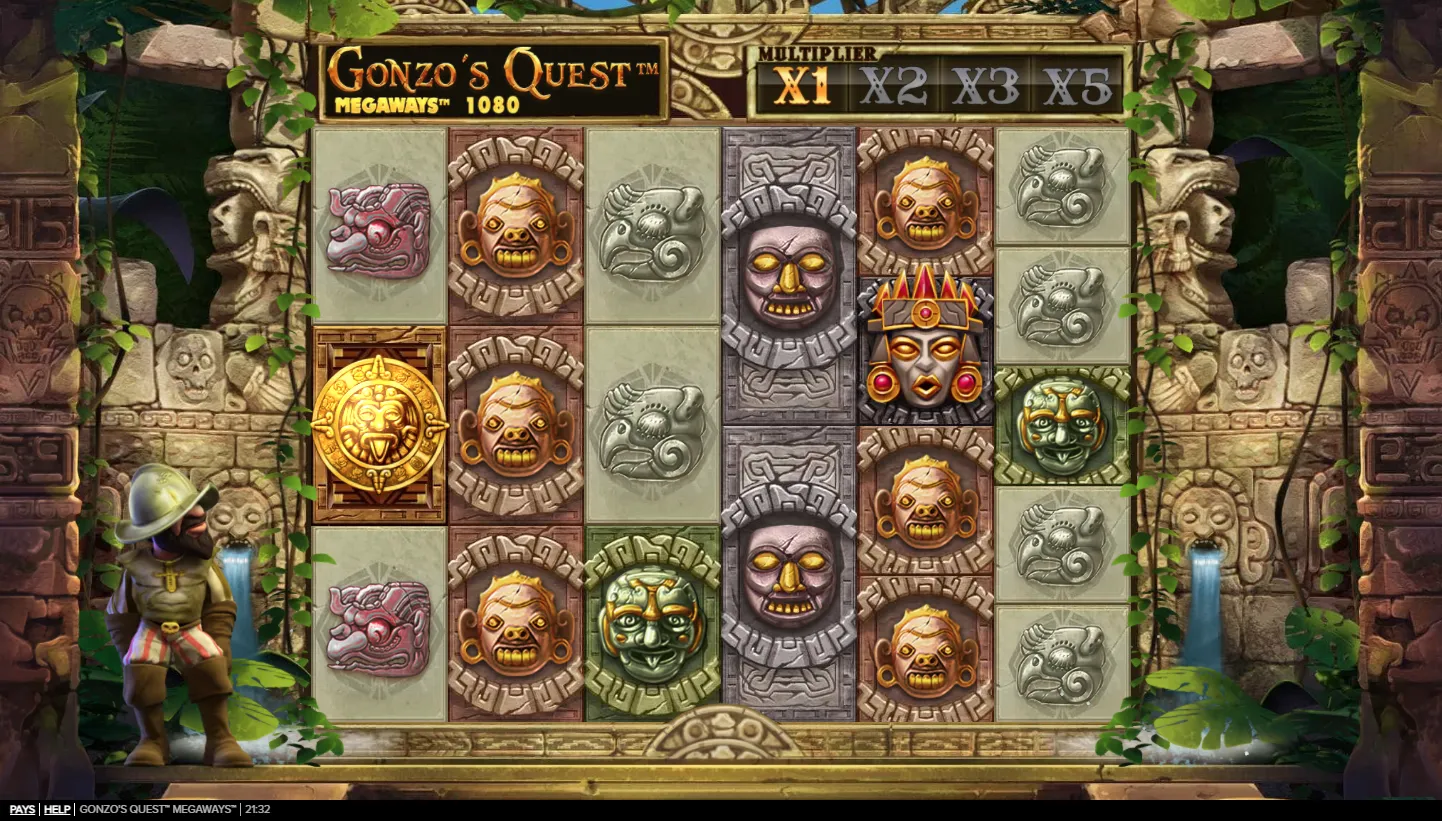 Gonzo’s Quest Megaways screenshot 3