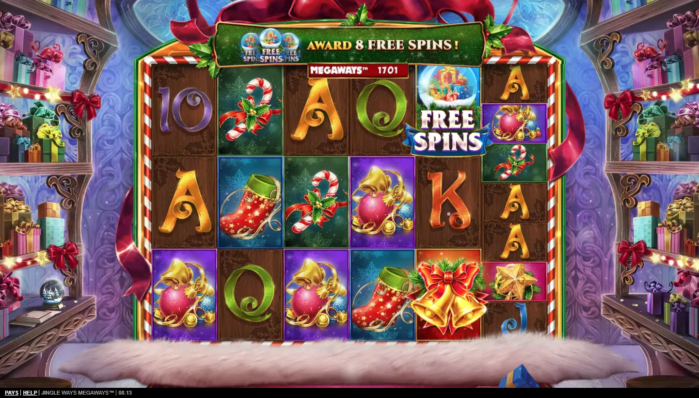 Jingle Ways Megaways screenshot 5