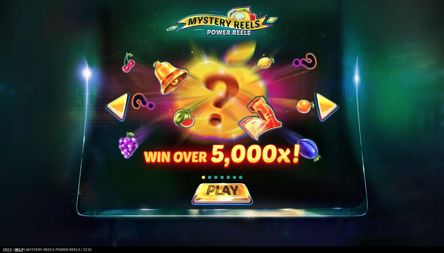 Mystery Reels Power Reels game preview