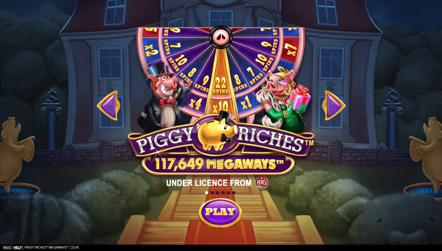 Piggy Riches Megaways game preview