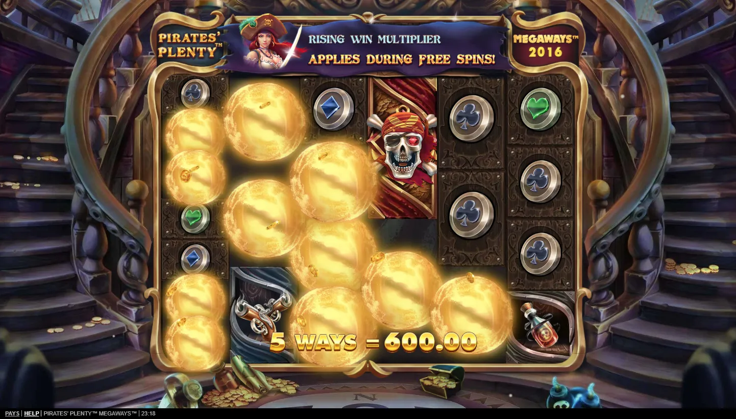 Pirates Plenty Megaways screenshot 2