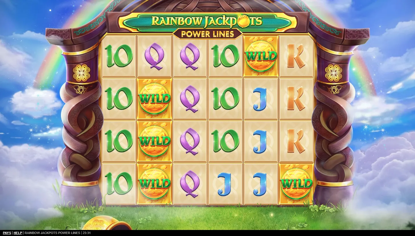 Rainbow Jackpots Power Lines screenshot 3