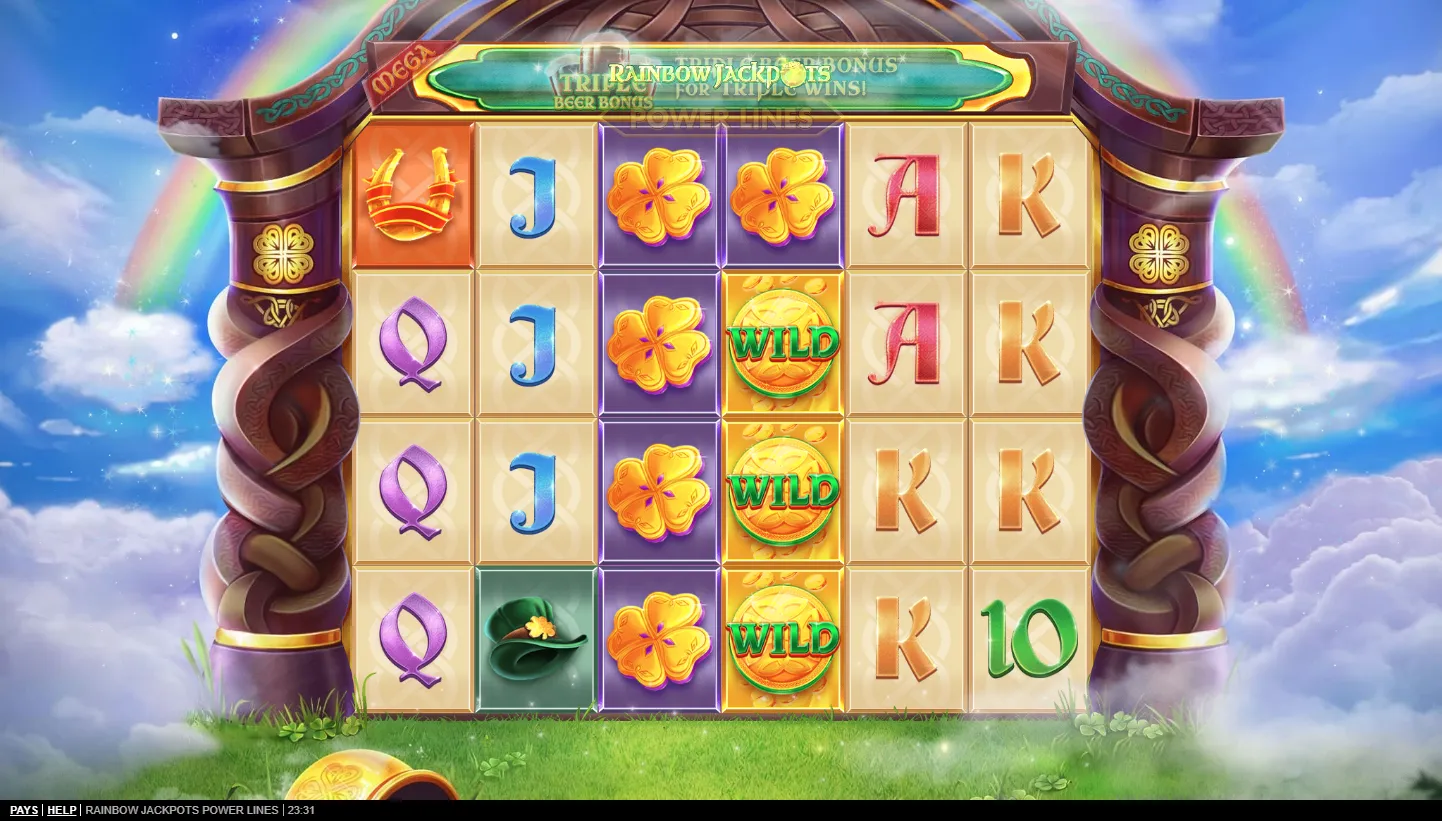 Rainbow Jackpots Power Lines screenshot 5