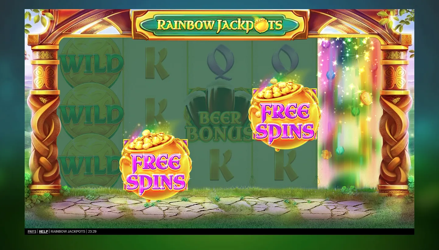 Rainbow Jackpots screenshot 2