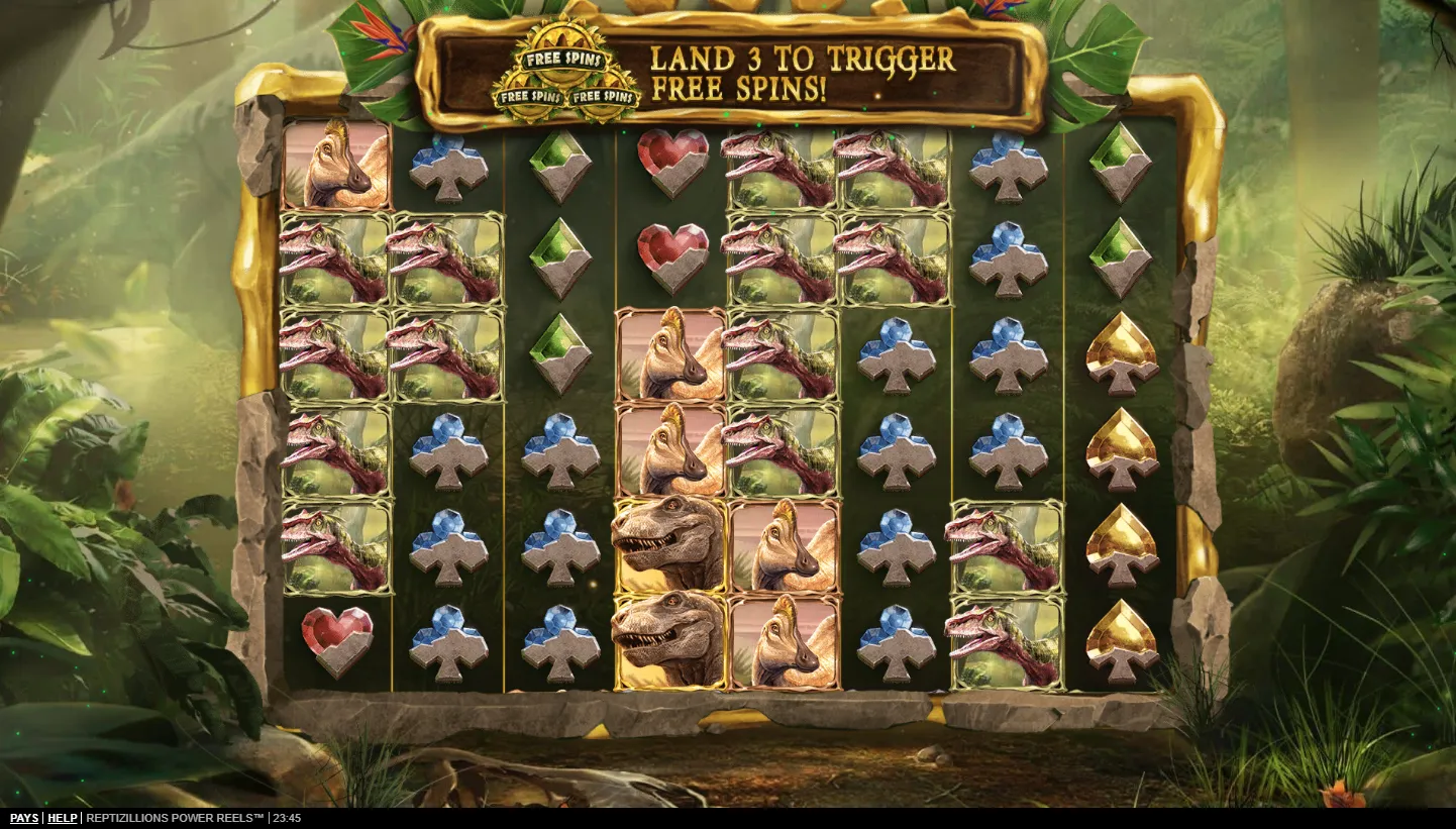 Reptizillions Power Reels screenshot 1