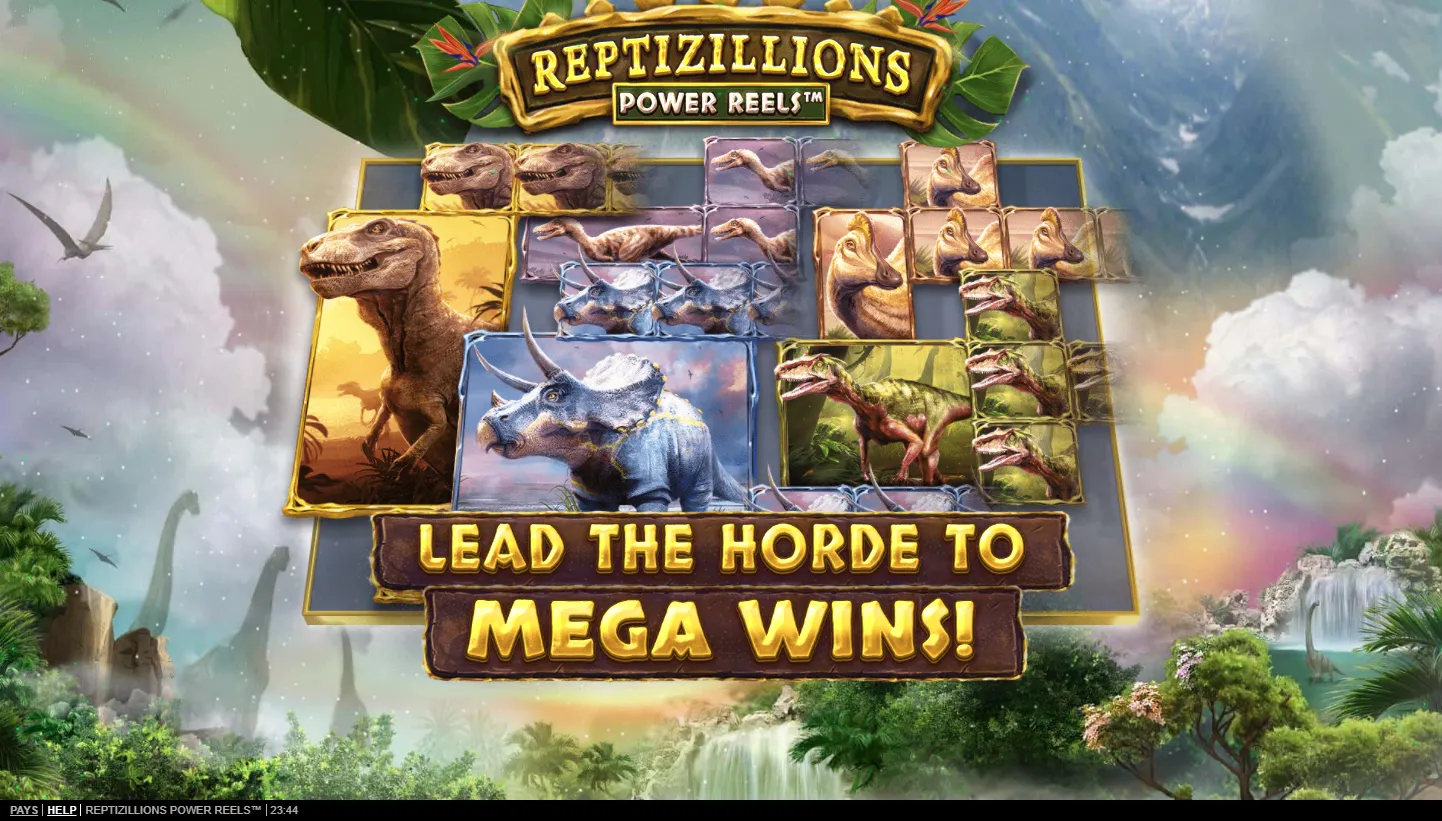 Reptizillions Power Reels game preview
