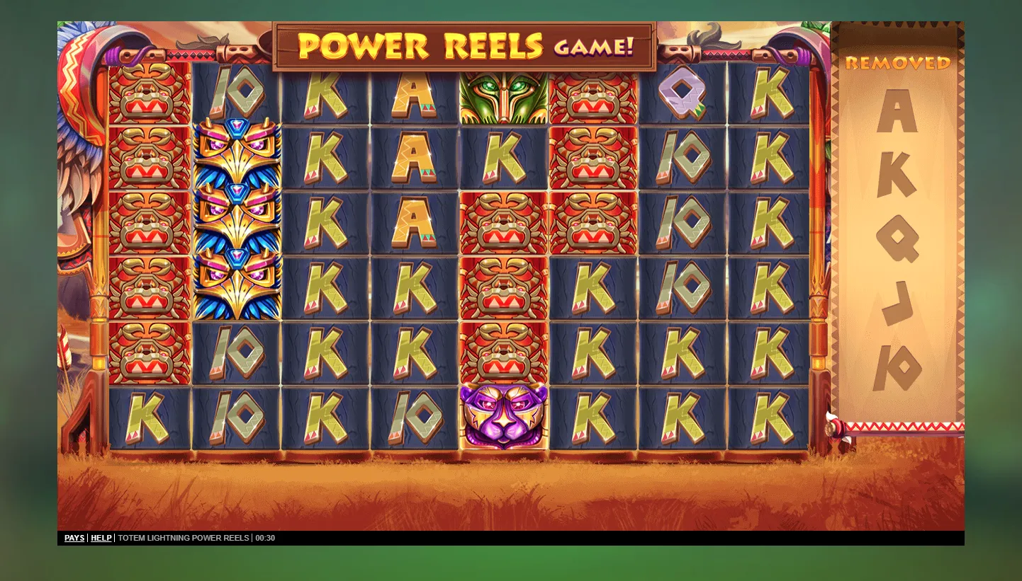 Totem Lightning Power Reels screenshot 1