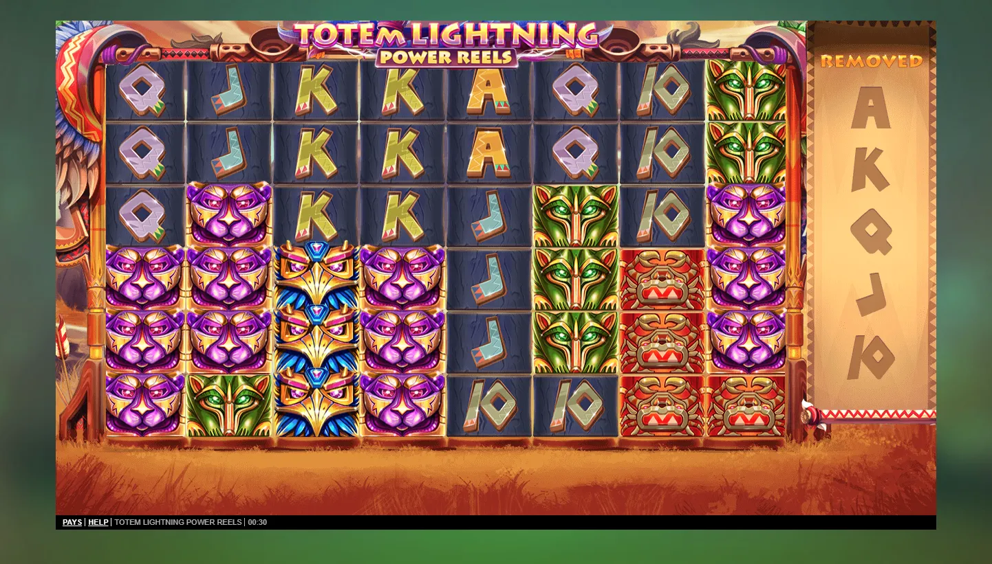 Totem Lightning Power Reels screenshot 2