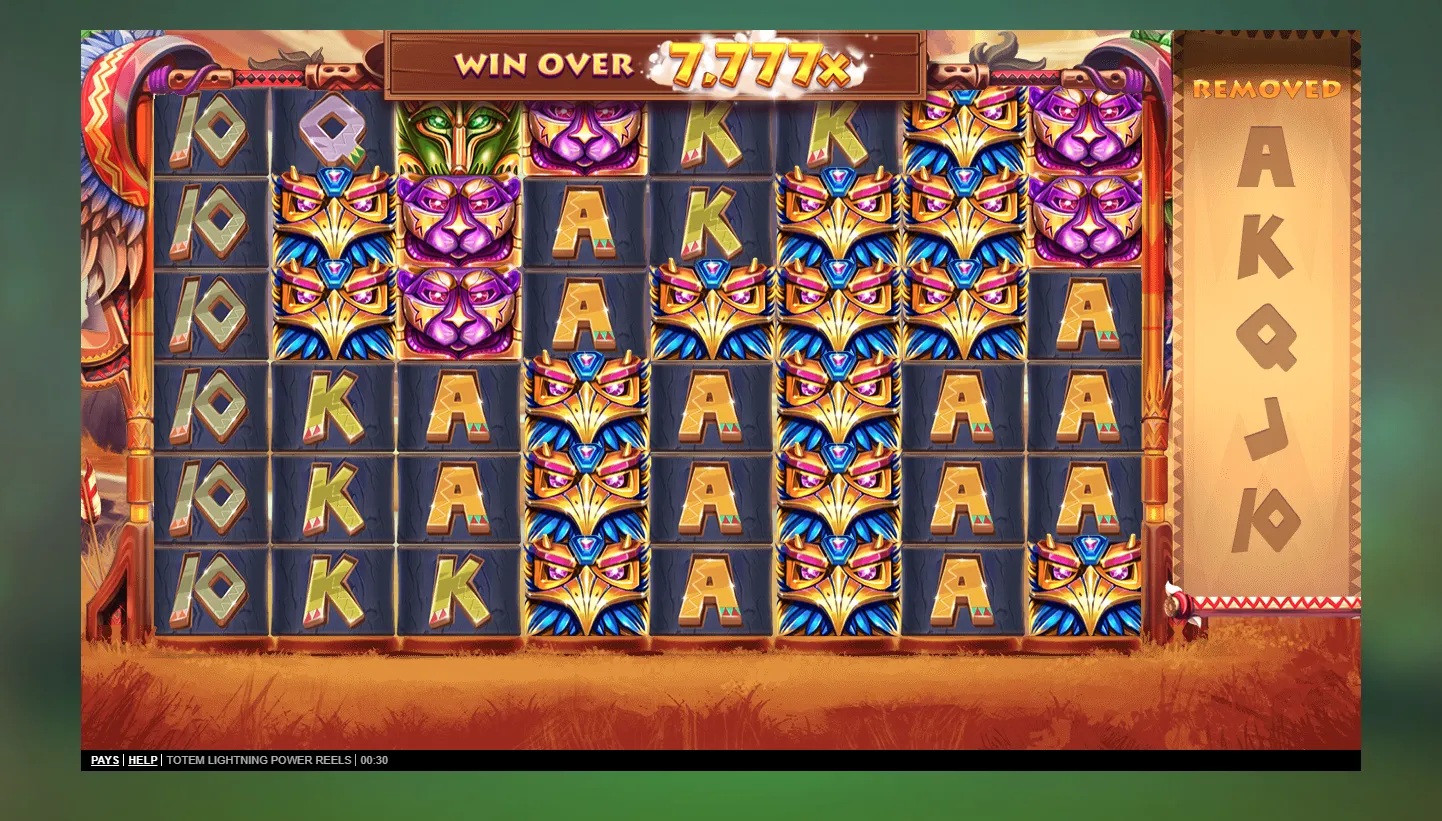 Totem Lightning Power Reels screenshot 3