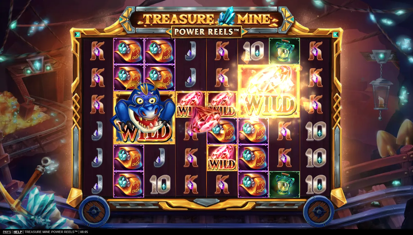 Treasure Mine Power Reels screenshot 1