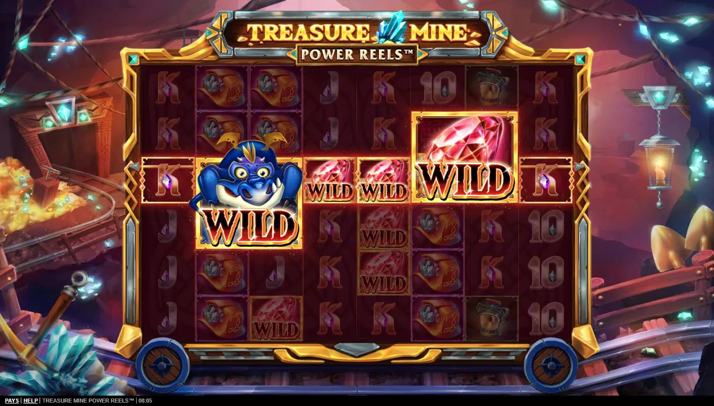 Treasure Mine Power Reels screenshot 2