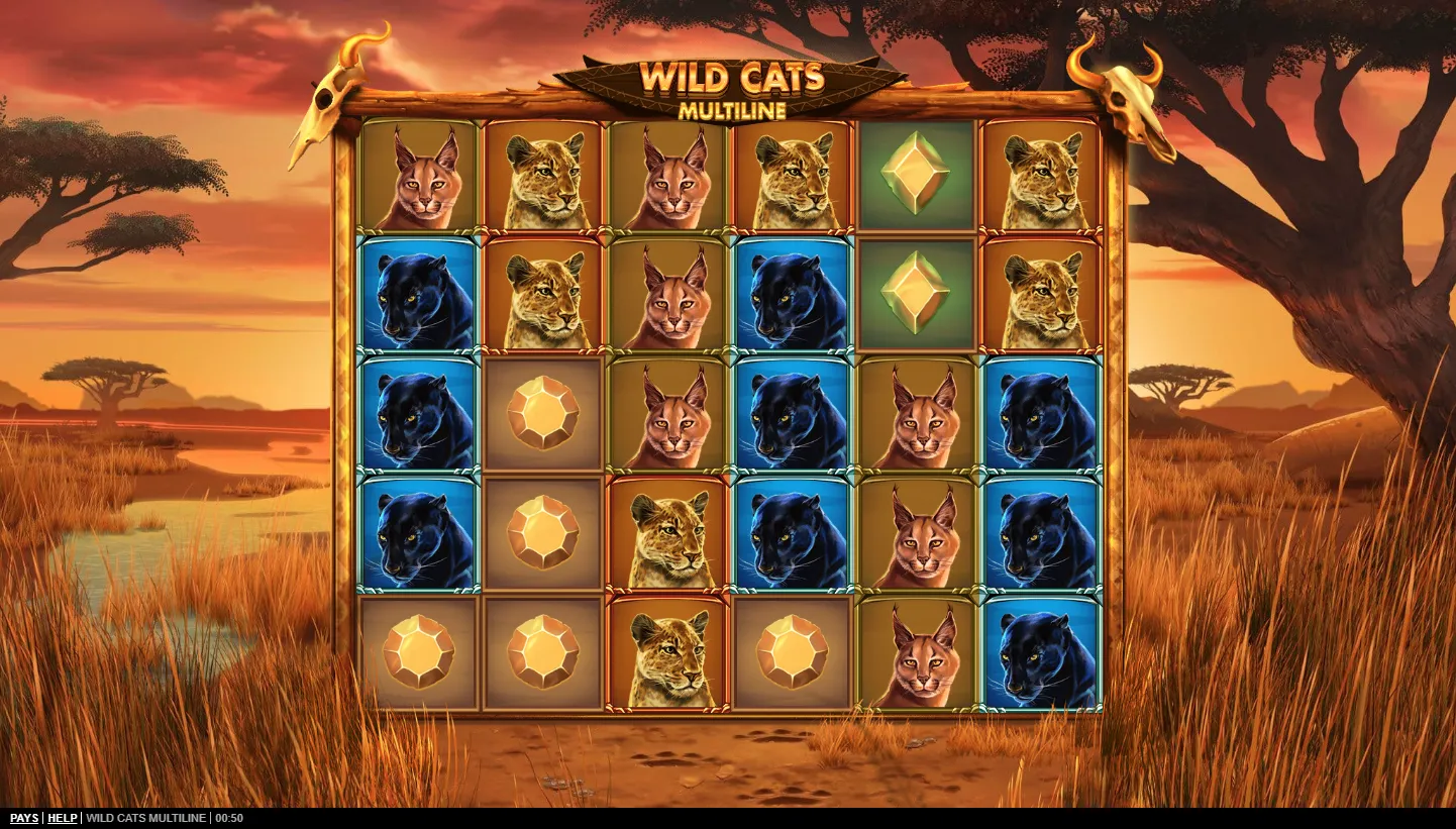 Wild Cats Multiline screenshot 2