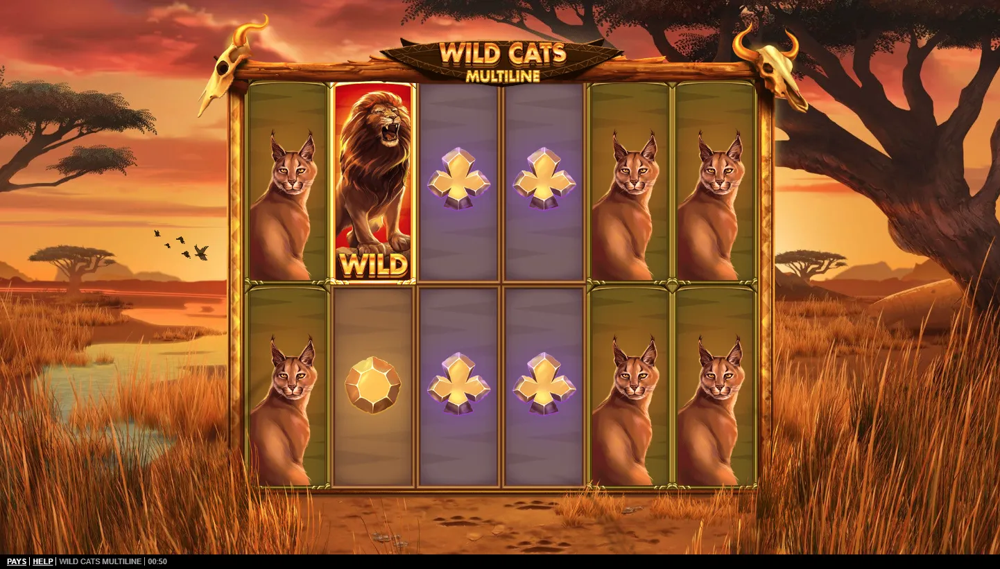 Wild Cats Multiline screenshot 3