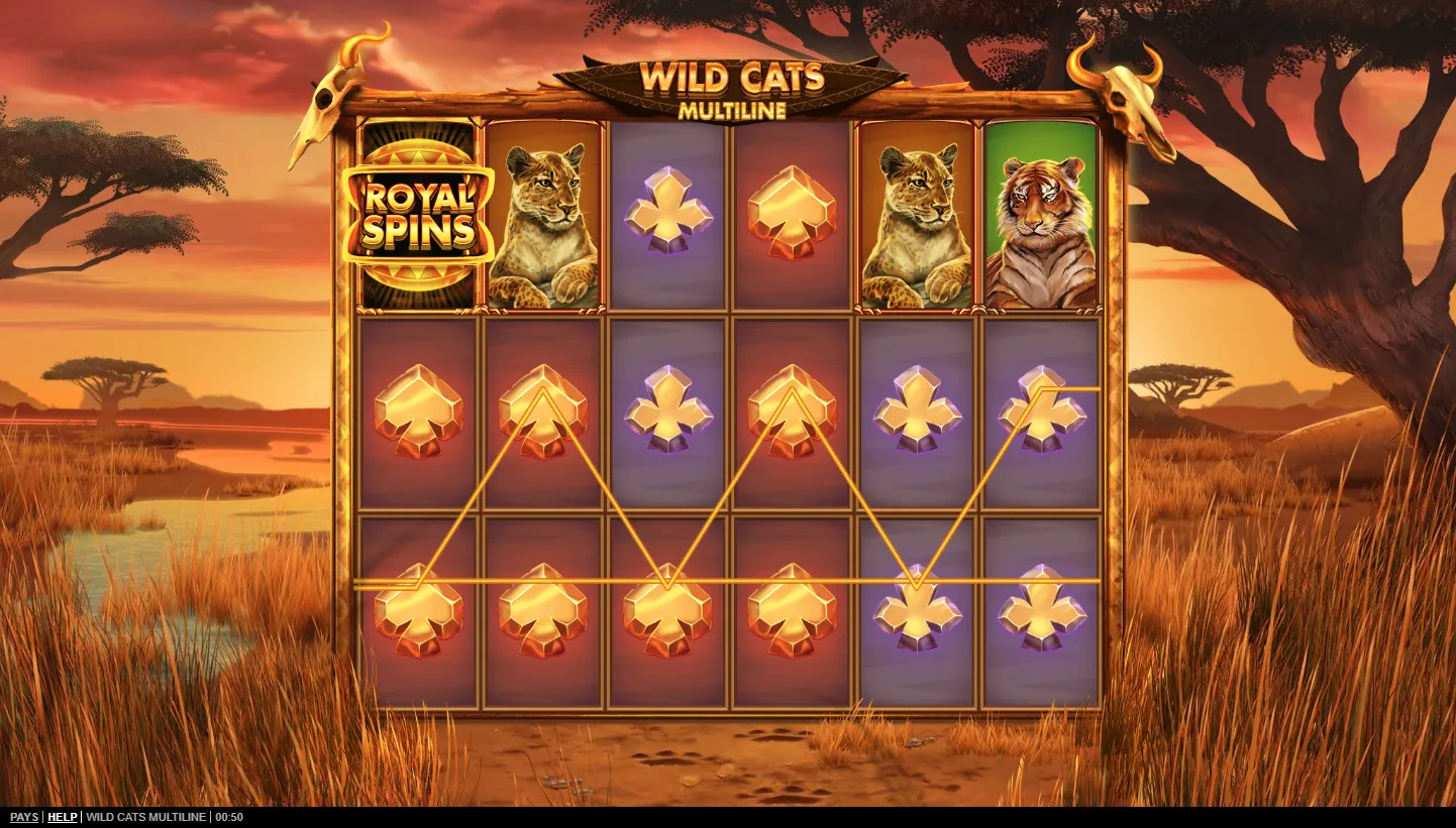 Wild Cats Multiline screenshot 4