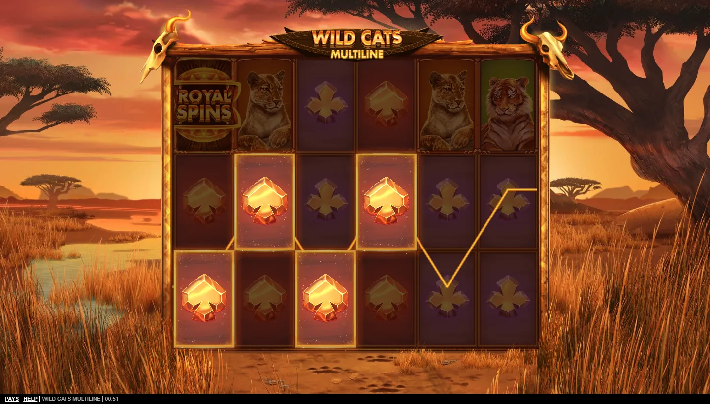 Wild Cats Multiline screenshot 5
