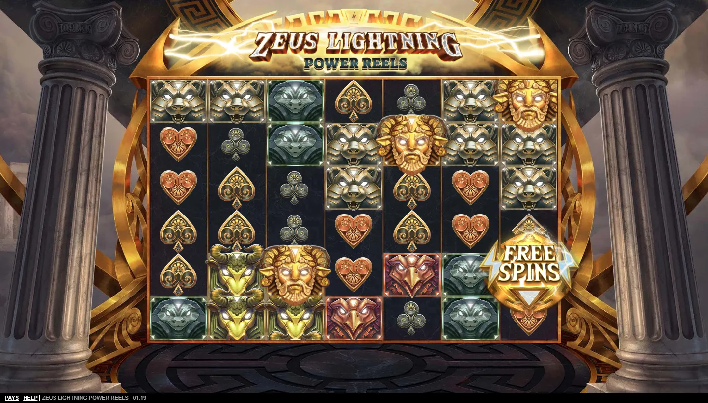 Zeus Lightning Power Reels screenshot 1