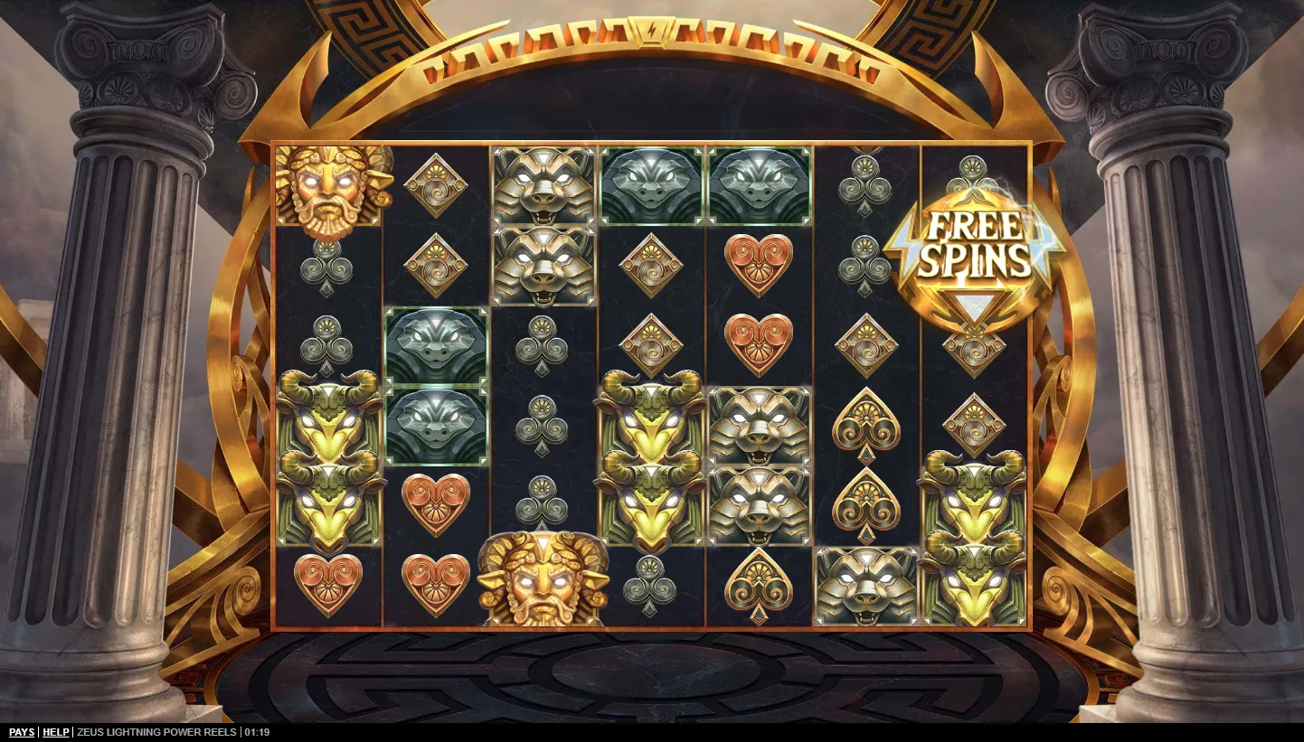 Zeus Lightning Power Reels screenshot 2