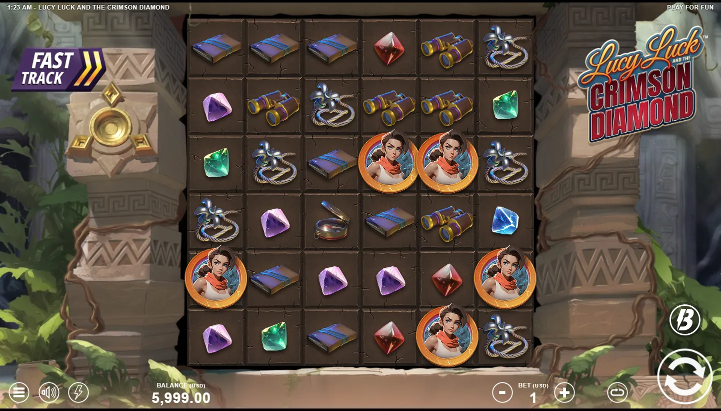 Lucy Luck and the Crimson Diamonds