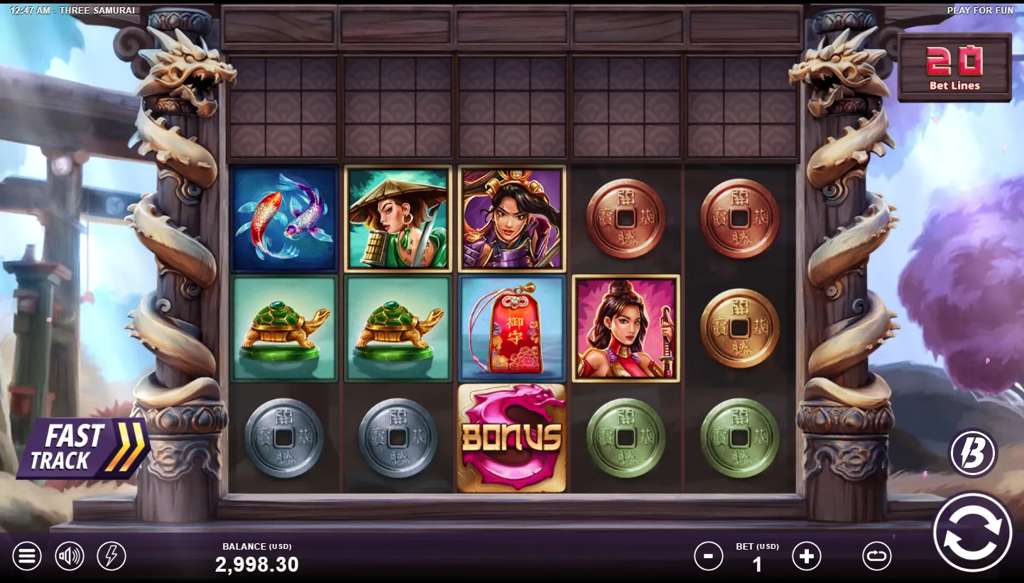 Three Samurai screenshot 2