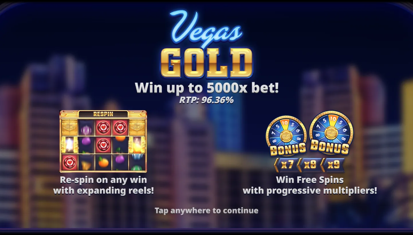 Vegas Gold game preview